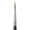 Winsor & Newton Artists' Kolinsky Sable Watercolor Brush - Pointed Round, Short Handle, Size 3